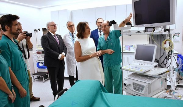 Imagen del artículo La nueva sala de broncoscopia del Regional de Málaga atenderá a mil pacientes al año
