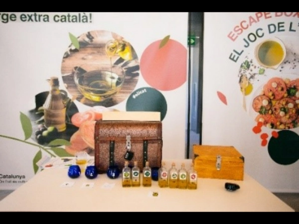 Imagen del artículo L'escape box El joc de l'oli promou l'oli d'oliva verge extra català arreu del territori