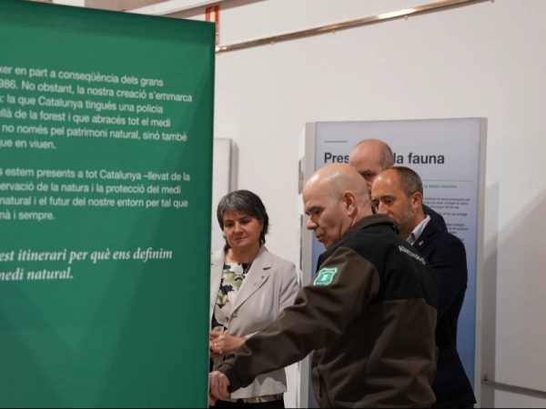 Imagen del artículo El Cos d'Agents Rurals porta a Manresa l'exposició Agents Rurals: guardians del medi natural