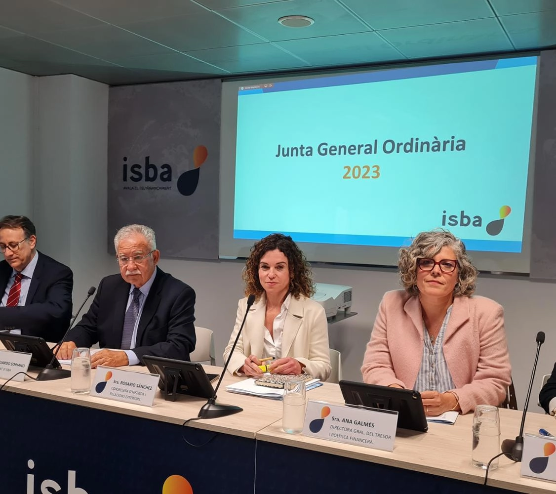 Imagen del artículo La Junta General anual de ISBA aprueba el informe 2022 y valora los créditos concedidos este año, hasta ahora 48 millones, a cerca de 500 empresas y autónomos