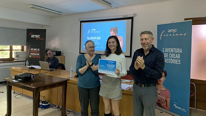 Imagen del artículo Sílvia Rigo Marí gana el premio a la Mejor Historia de las Illes Balears y queda segunda de la final conjunta en la 15a edición de AMIC-Ficcions