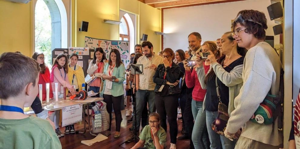 Imagen del artículo Más de 120 alumnos de Aragón participan en la VIII Feria de Ciencias y Tecnología en Lengua Extranjera