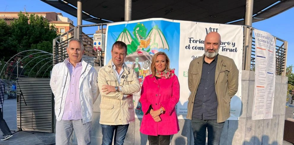 Imagen del artículo Arranca la VIII Feria del Libro y el Cómic de Teruel con un intenso programa de actividades