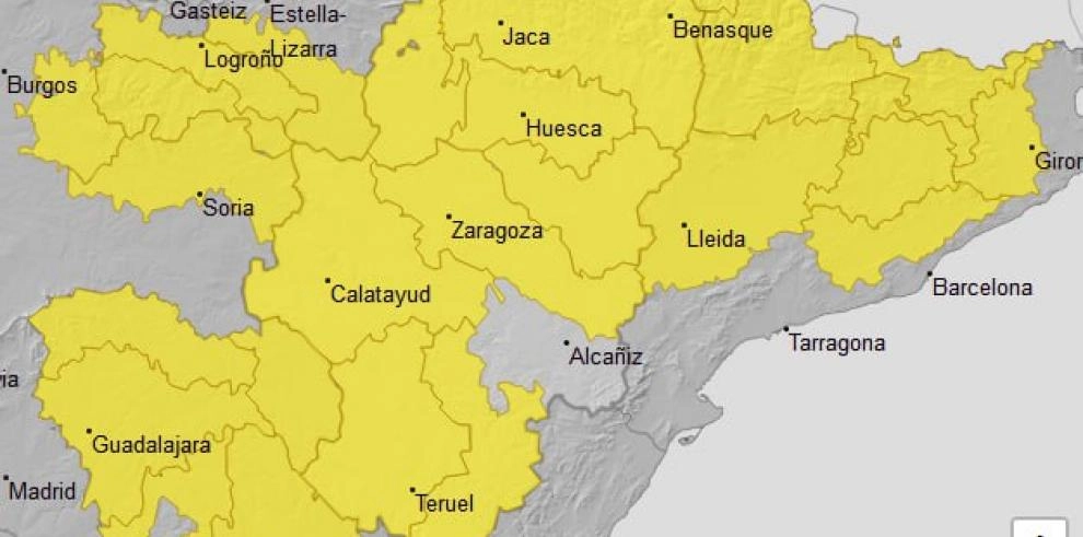 Imagen del artículo Aviso amarillo por lluvias y tormentas en zonas de las tres provincias