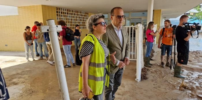 Imagen del artículo El Gobierno de Aragón actuará de emergencia en el CEIP María Zambrano para reparar los daños provocados por la tormenta