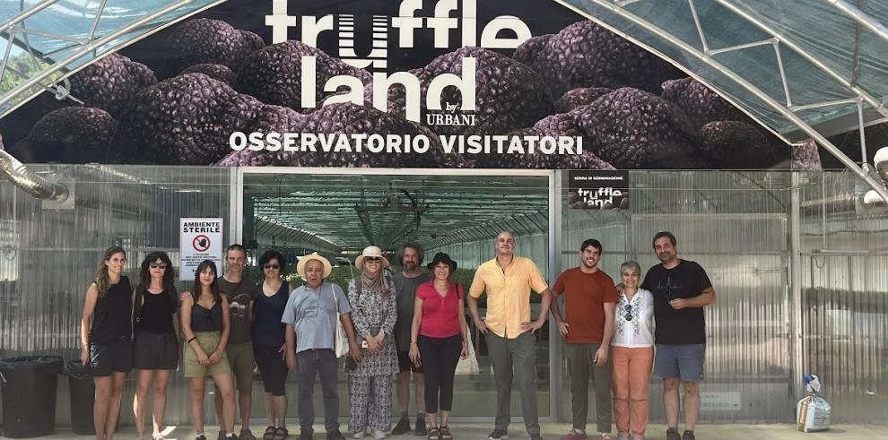 Imagen del artículo Investigadores del CITA realizan una estancia en Italia para seguir profundizando sobre el cultivo, conservación y procesamiento de la trufa