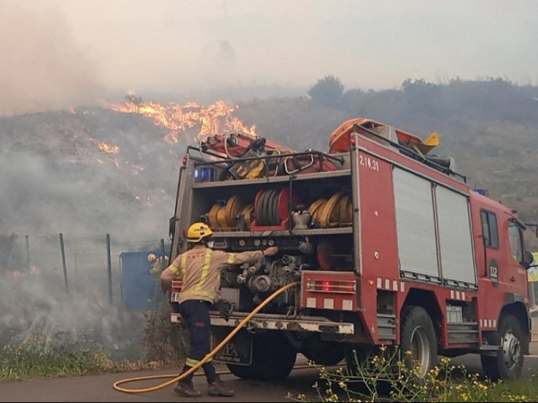 Imagen del artículo L'incendi de Portbou (Alt Empordà) està controlat