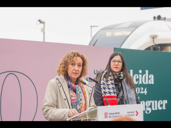 Imagen del artículo Ferrocarrils commemora el centenari de l'arribada del tren a Balaguer