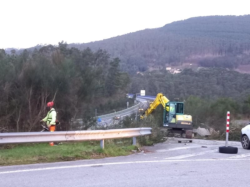 Imagen del artículo La Xunta comenzará la próxima semana trabajos de limpieza en las márgenes de la carretera OU-531 entre Xinzo de Limia y Cortegada