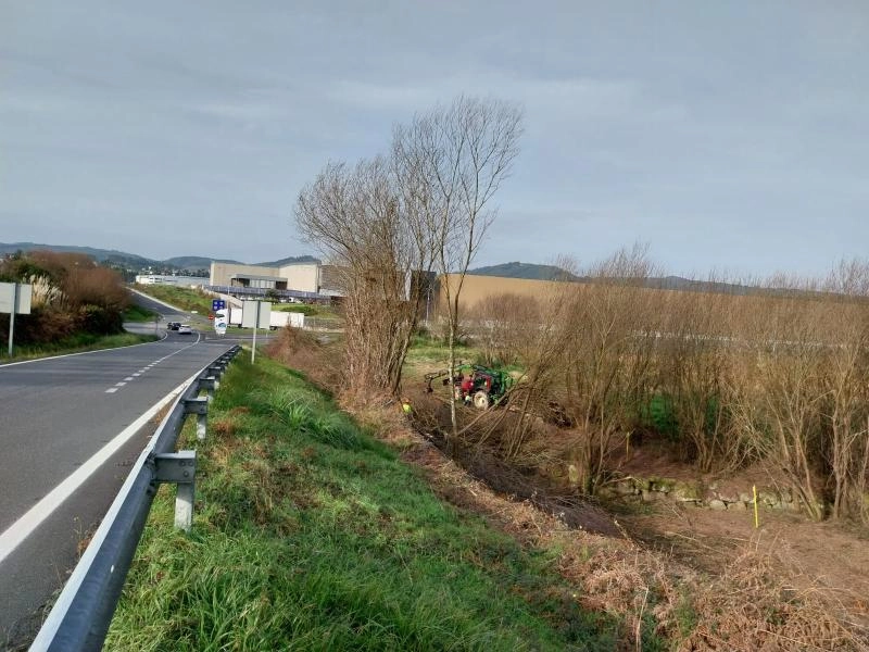 Image 1 of article La Xunta comenzará la próxima semana trabajos de limpieza en las márgenes de la carretera OU-531 entre Xinzo de Limia y Cortegada
