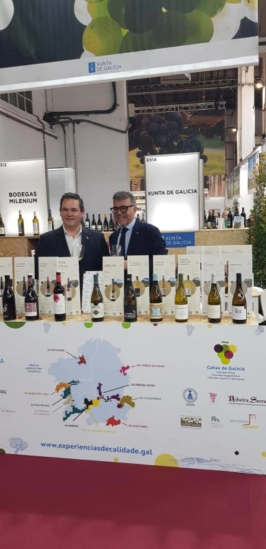 Imagen del artículo La Xunta destaca el empuje y la calidad de los vinos gallegos en la feria Barcelona Wine Week
