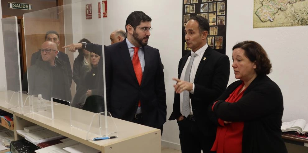Imagen del artículo Alejandro Nolasco presenta la renovación de las instalaciones del Juzgado de Daroca