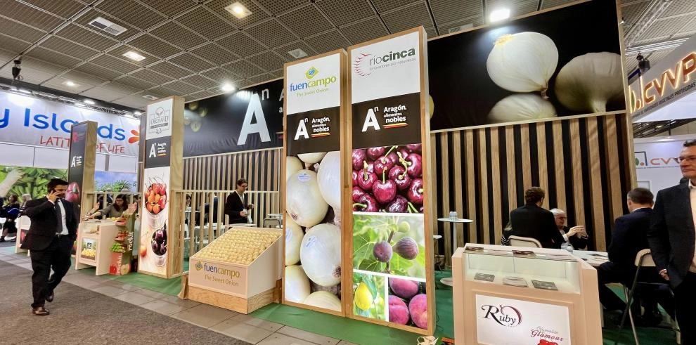 Image 0 of article Aragón Alimentos exhibe sus productos hortofrutícolas en Berlín