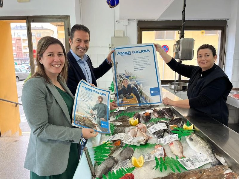 Imagen del artículo Alfonso Villares difunde en Cervo la campaña Amar Galicia que promociona la calidad, sabor y variedad del pescado y mariscos gallegos