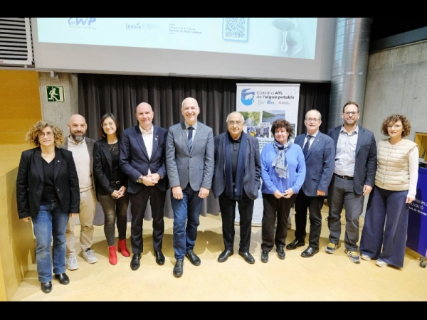 Imagen del artículo El Govern impulsa una càtedra d'aigua potable a la Universitat de Girona (UdG) en col·laboració amb l'ens d'abastament d'Aigua Ter-Llobregat (ATL)