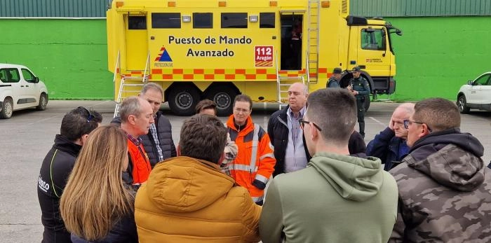 Image 2 of article El CECOPI pasa la fase de emergencia por la crecida del río Ebro de nivel 2 a nivel 1 y desmoviliza a la UME