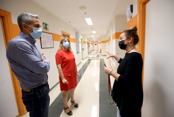 Imagen del artículo Zuloaga y Gómez de Diego visitan las instalaciones del CAD de Cueto que acogerán la nueva unidad para pacientes con ELA