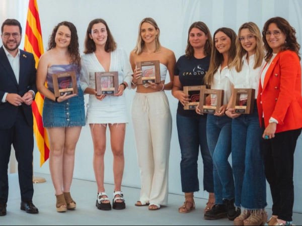 Imagen del artículo President Aragonès a l'acte de reconeixement als èxits esportius dels clubs catalans: Ens feu sentir orgullosos de l'esport català
