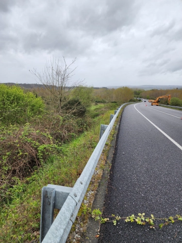 Image 1 of article A Xunta iniciará a vindeira semana traballos de limpeza nas marxes da estrada OU-540, que comunica Ourense e Lobios