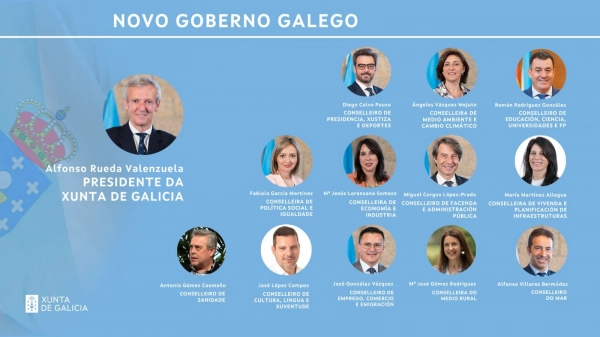 Image 1 of article O presidente da Xunta nomea o Goberno Galego