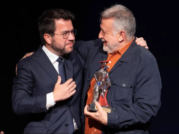 Imagen del artículo President Aragonès: El teatre amateur al nostre país ha permès democratitzar l'accés al teatre i a la cultura a tothom
