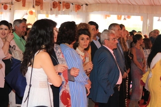 Imagen del artículo Nerea Melgosa, en el encendido de la XXIII Feria Andaluza de Primavera de Vitoria-Gasteiz