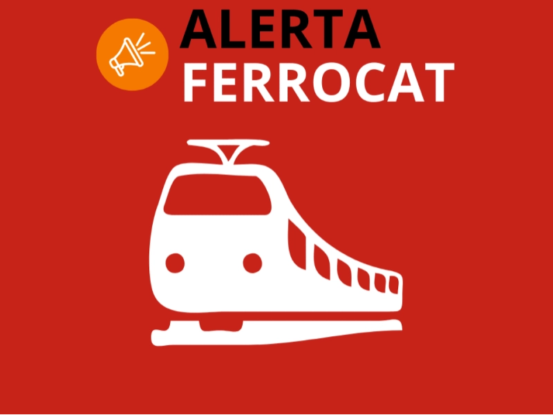 Imagen del artículo Activada l'Alerta del Pla FERROCAT per una incidència generalitzada a la circulació de trens del servei de Rodalies de Catalunya