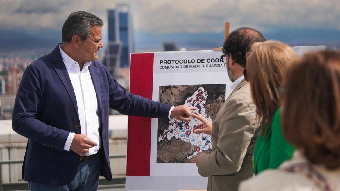 Imagen del artículo La Comunidad de Madrid firmará un protocolo de colaboración con la Guardia Civil para garantizar un mejor control de sus 96 infraestructuras aeronáuticas