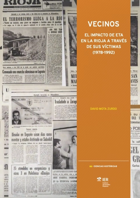 Imagen del artículo El IER edita el libro 'Vecinos. El impacto de ETA en La Rioja a través de sus víctimas (1978-1992)'