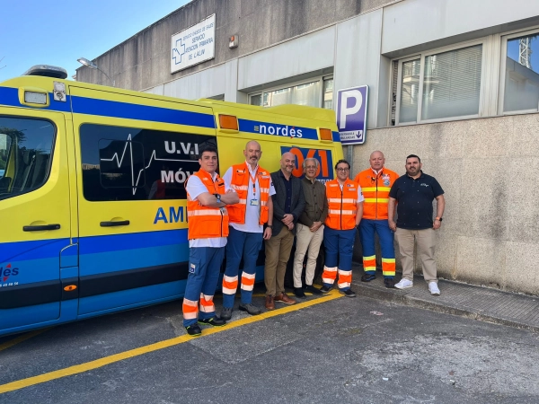 Imagen del artículo A ambulancia de soporte vital avanzado de enfermería de Lalín asistirá as urxencias e as emerxencias sanitarias da comarca de Deza desde este sábado