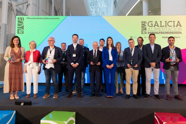 Imagen del artículo A Xunta sitúa o sector agroalimentario como unha das potencias económicas da nosa comunidade na entrega dos X Premios Galicia Alimentación