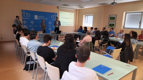 Imagen del artículo O Inega explica a estudantes de FP o funcionamento da Rede de Enerxía da Xunta de Galicia