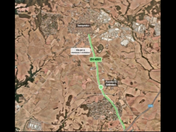Imagen del artículo Territori inicia el febrer les obres d'una rotonda per a millorar la connectivitat i la seguretat a la carretera BV-5401 a Santpedor