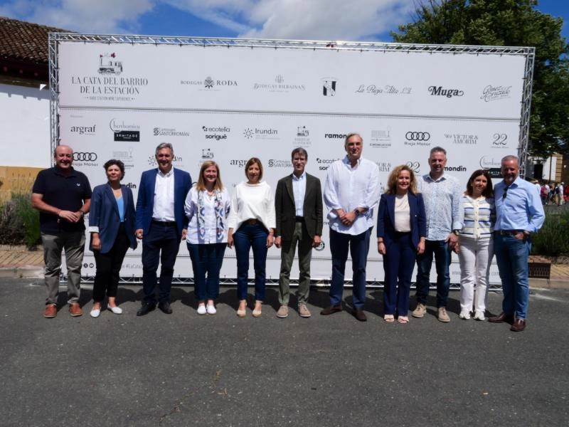 Imagen del artículo El presidente del Gobierno de La Rioja, Gonzalo Capellán, ha participado este sábado, 15 de junio, en La Cata del Barrio de La Estación de Haro