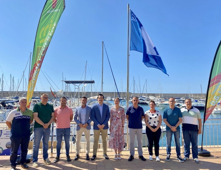 Imagen del artículo Las banderas azules que ondean en seis puertos deportivos de la Región muestran la calidad medioambiental y de excelencia en su gestión