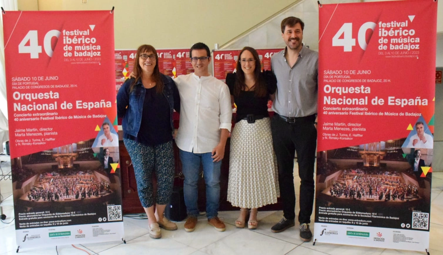 Imagen del artículo El Festival Ibérico de Música de Badajoz celebra su 40 edición con un concierto de la Orquesta Nacional de España