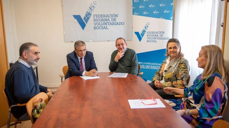Imagen del artículo El Gobierno de La Rioja y la Federación Riojana del Voluntariado Social continúan fomentando el voluntariado entre la ciudadanía
