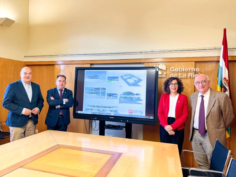 Imagen del artículo El Gobierno de La Rioja y el Ayuntamiento de Haro firman un convenio para invertir 270.000 euros en una nueva infraestructura de pádel en la ciudad