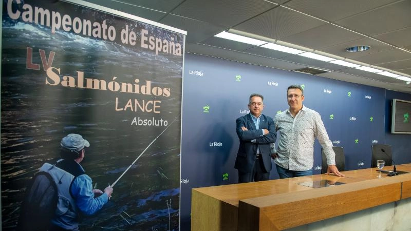 Imagen del artículo El LV Campeonato de España de Pesca de Salmónidos reunirá en La Rioja a casi cien participantes el primer fin de semana de junio