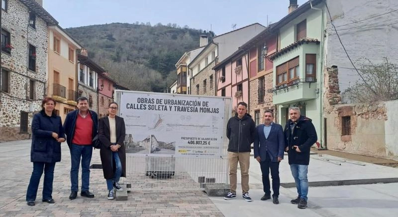 Imagen del artículo El Gobierno de La Rioja y el Ayuntamiento de Ezcaray devuelven el esplendor al Barrio de la Soleta