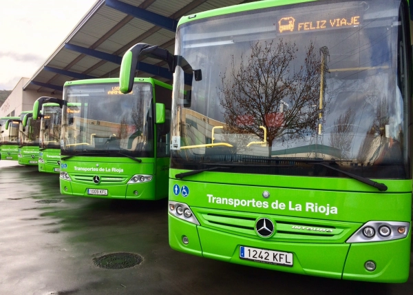 Imagen del artículo La línea de autobús Interurbano VLR-109 suma un nuevo servicio con salida de Huércanos a las 6:55 para llegar a Logroño a las 7:45