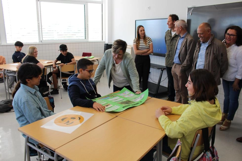 Imagen del artículo Tamarit: El nuevo instituto-escuela Serra de Bèrnia de Xaló se ha construido con una inversión de más de 8 millones de euros por parte de la Conselleria de Educación