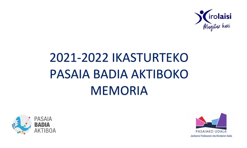 Imagen del artículo Pasaia Badia Aktiboa: evaluación de 2022