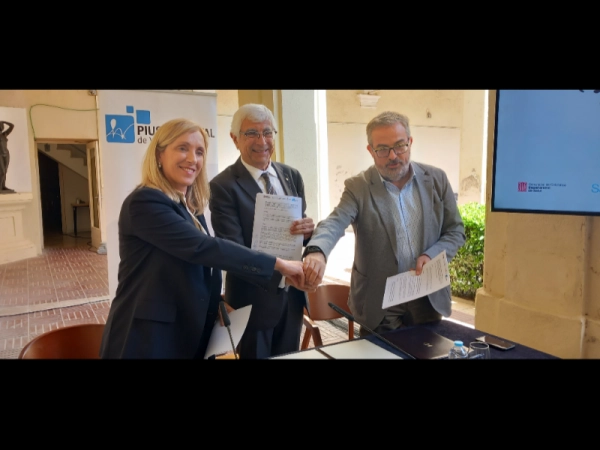 Imagen del artículo Salut i l'Ajuntament de Valls signen el conveni per a la construcció d'un parc sanitari