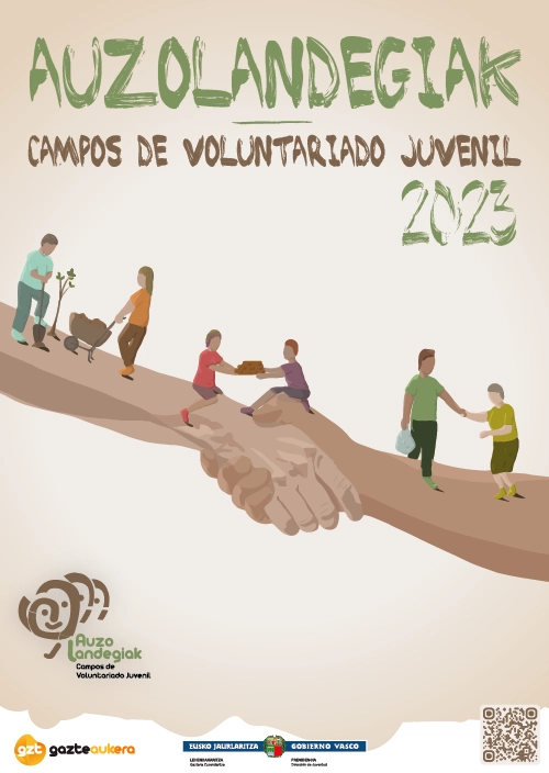 Imagen del artículo Cartel ganador del programa Auzolandegiak 2023