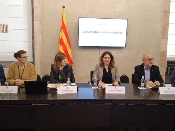 Imagen del artículo La consellera Vilagrà al Consell Català de la Funció Pública: Volem escoltar tots els actors i generar consensos en els projectes de país