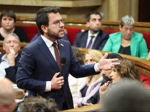 Imagen del artículo President Aragonès: Amb l'ampli acord davant la sequera donem mostra de responsabilitat i voluntat de consens