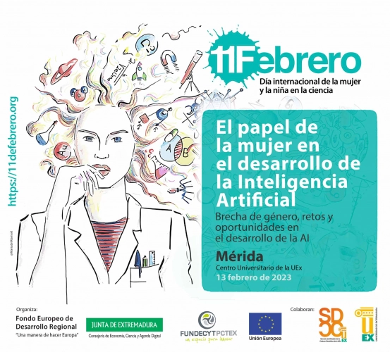 Imagen del artículo Mérida acogerá el 13 de febrero la celebración del Día Internacional de la Mujer y la Niña en la Ciencia, con la presencia de investigadoras referentes en Inteligencia Artificial