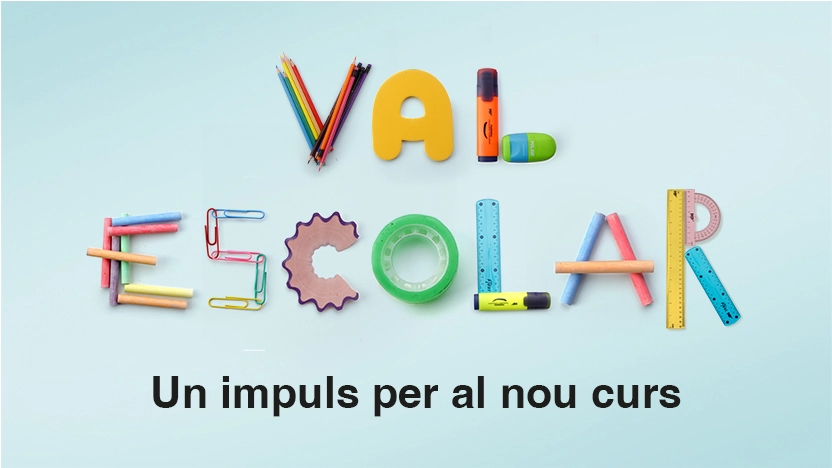 Imagen del artículo Obert el termini per adherir-se a la campanya d'ajuts de 100€ per a material escolar