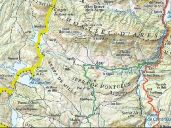 Imagen del artículo El Govern impulsa la millora del camí d'Àger a Corçà, que dona accés a la Pertusa i al congost de Mont-rebei